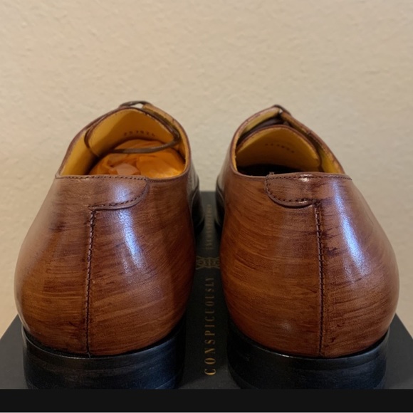 Undandy Mens Oxford Leather Dress Shoe. BRAND NEW - Picture 3 of 6